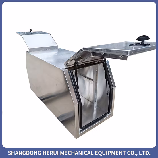 OEM Aluminium Toolbox with Shelf for Ute Tray and Ute Canopy of Car /Pickup/ Truck Tool Boxes Aluminum Toolbox