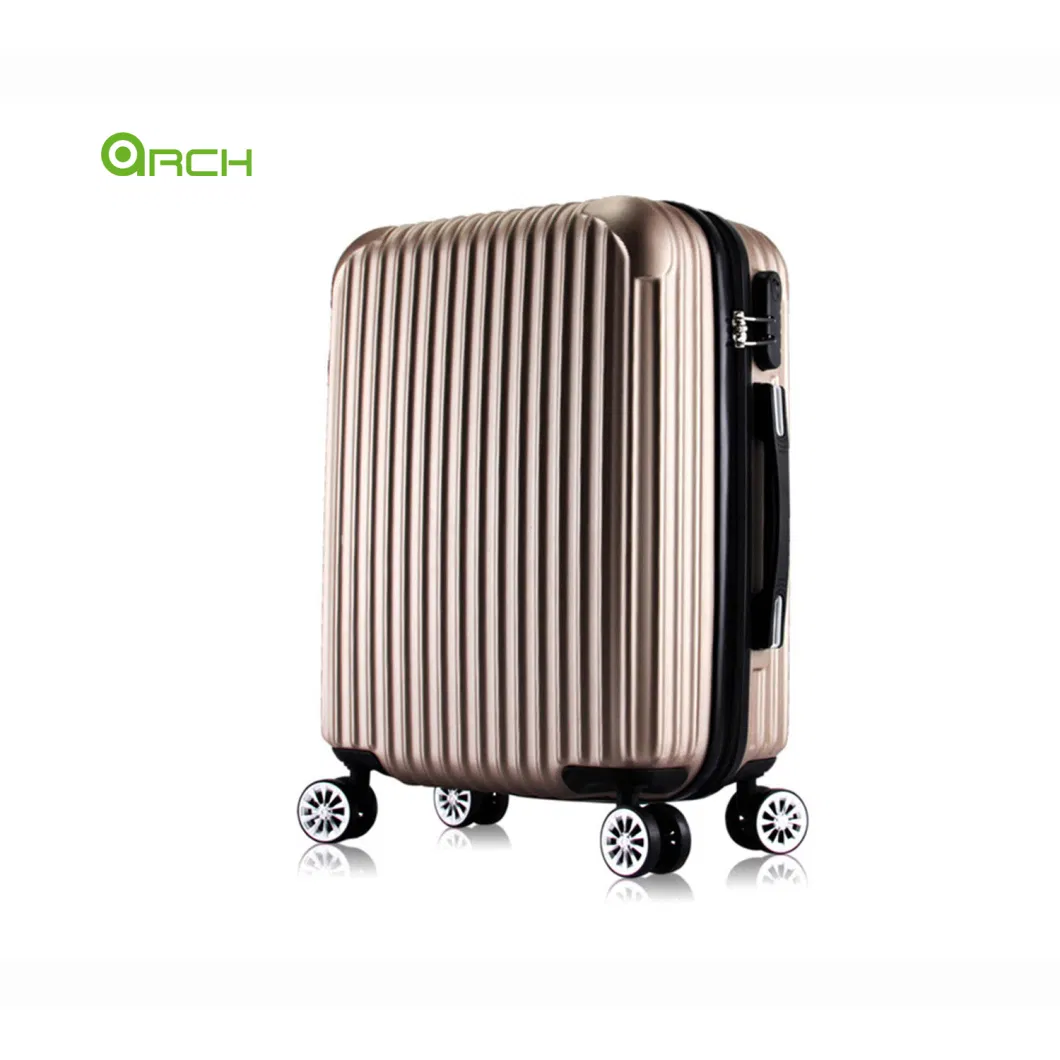 Durable ABS Hardside Luggage Set Trolley Case with Spinner Wheels