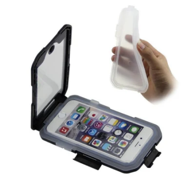 Водонепроницаемый прозрачный жесткий чехол для мобильного телефона из АБС-пластика для iPhone